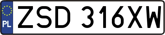 ZSD316XW