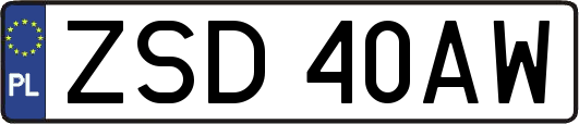 ZSD40AW