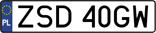 ZSD40GW