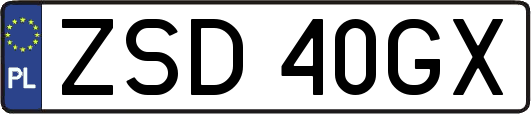 ZSD40GX