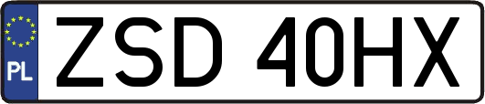 ZSD40HX