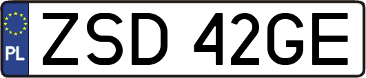 ZSD42GE