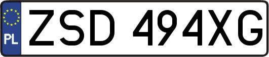 ZSD494XG