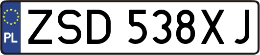 ZSD538XJ