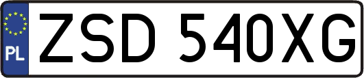 ZSD540XG