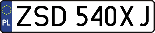 ZSD540XJ