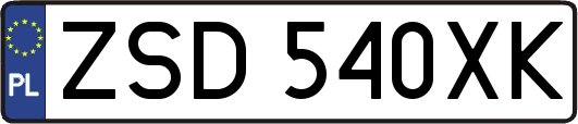 ZSD540XK
