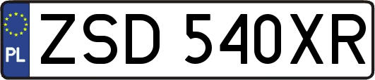 ZSD540XR