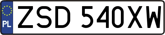 ZSD540XW