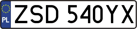 ZSD540YX
