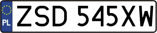 ZSD545XW