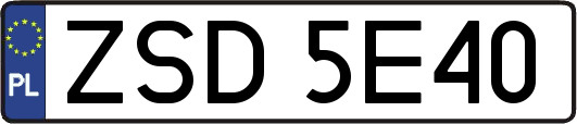 ZSD5E40