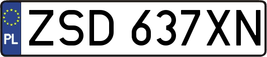 ZSD637XN