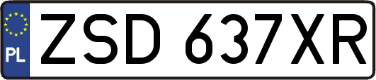 ZSD637XR
