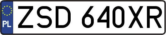ZSD640XR