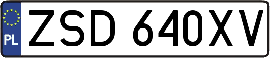 ZSD640XV