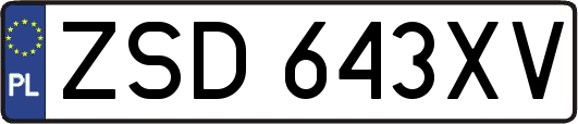 ZSD643XV