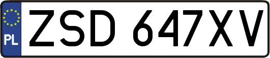 ZSD647XV