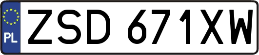 ZSD671XW
