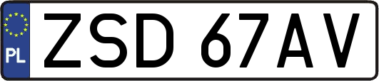 ZSD67AV