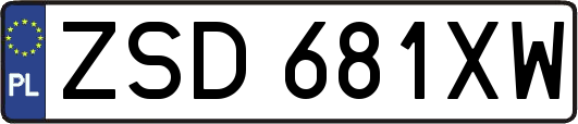 ZSD681XW