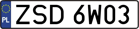ZSD6W03