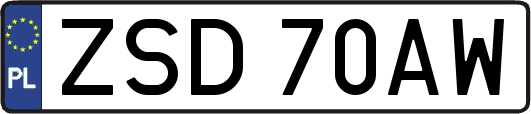 ZSD70AW