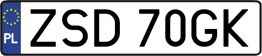 ZSD70GK