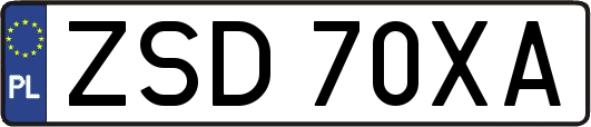 ZSD70XA