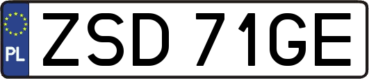 ZSD71GE