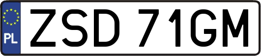 ZSD71GM