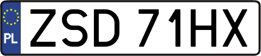 ZSD71HX