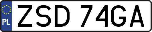 ZSD74GA