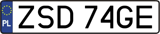 ZSD74GE