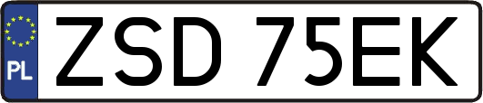 ZSD75EK