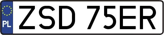 ZSD75ER