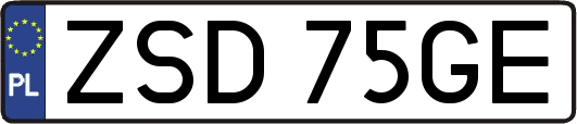 ZSD75GE