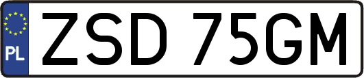 ZSD75GM