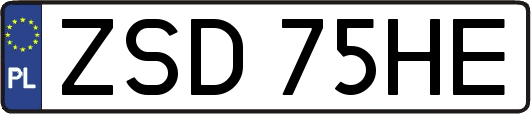 ZSD75HE