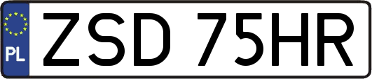 ZSD75HR