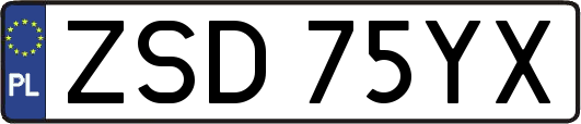 ZSD75YX