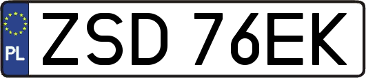ZSD76EK