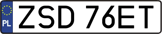 ZSD76ET