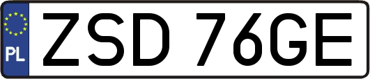 ZSD76GE