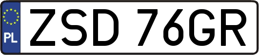 ZSD76GR