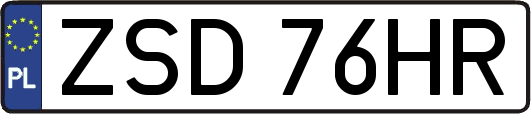 ZSD76HR
