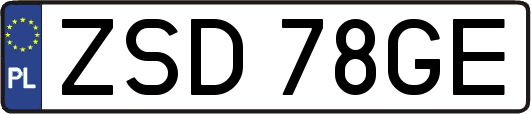 ZSD78GE