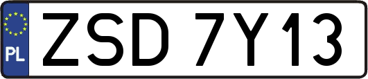 ZSD7Y13