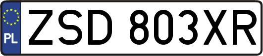 ZSD803XR