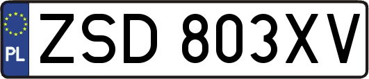 ZSD803XV